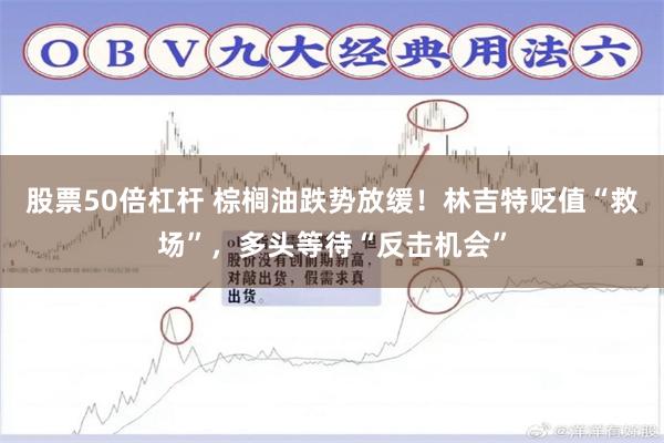 股票50倍杠杆 棕榈油跌势放缓！林吉特贬值“救场”，多头等待“反击机会”