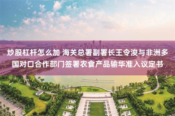 炒股杠杆怎么加 海关总署副署长王令浚与非洲多国对口合作部门签署农食产品输华准入议定书